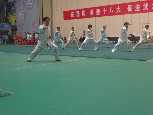 陈正雷大师莅临潍坊武术节