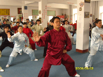 拳社深处太极热