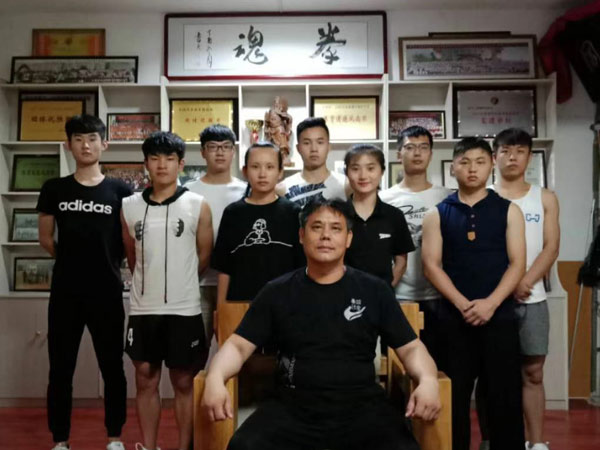 山东理工大学体育学院武术实践团